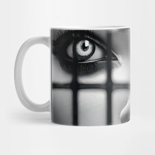 She is trapped, but if you have the courage, free her now Mug